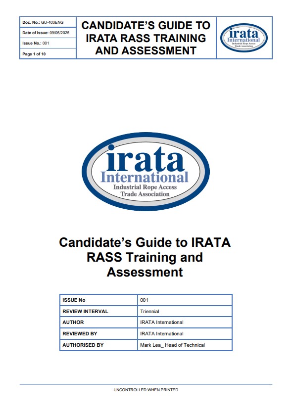 Candidate's Guide To Rass Training And Assessment